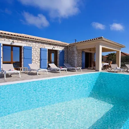 Annita Sea Views Private Pool Tzamarelata Fiskardo 빌라 아소스